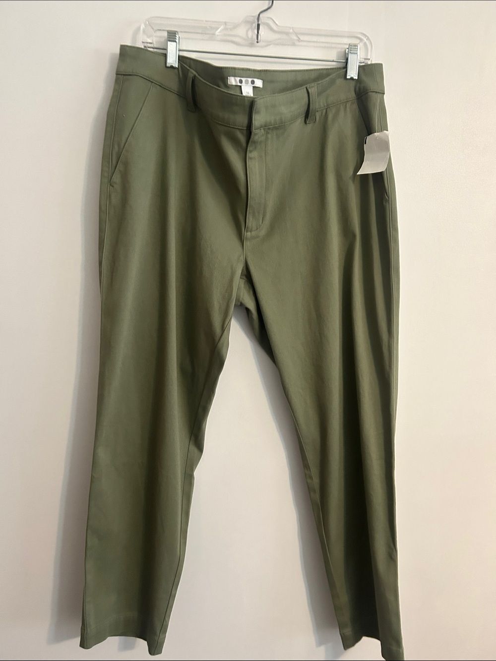 Three Dot Olive Green Women's ankle Pants